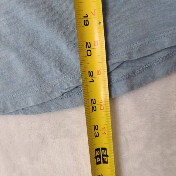 Old Navy Short Sleeve Womens S Blue Graphic T-Shirt More Love Laughter Joy etc. - Picture 9 of 9